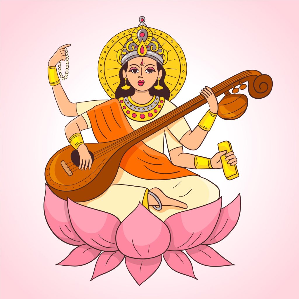 Goddess Sarasvati in Hinduism