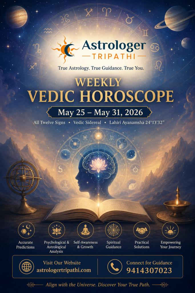 Weekly Vedic Horoscope 2026